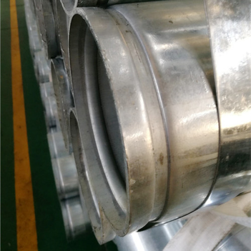 YOUFA marca ASTM A795 tubo de acero negro / galvanizado con extremos ranurados