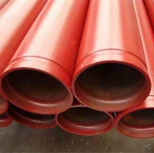 Tubo de acero ASTM A795 para extinción de incendios con certificación FM