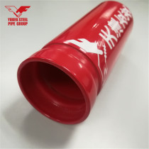 Red Painted Groove End Pipe for Fire Sprinkler System
