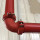 Youfa Steel Pipe Fire Pipe con extremo de ranura y pintado de rojo