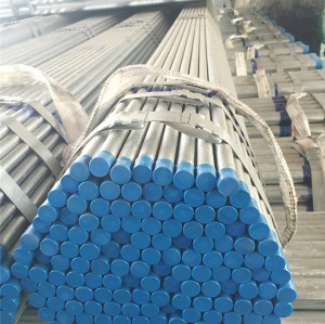 BS 1387 hot dip galvanized round steel pipe threaded ends
