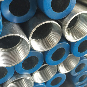 e 235 standard hot dipped galvanized threaded round steel pipe