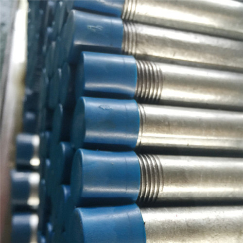 q195 q235 galvanized threaded steel pipe standaed length