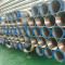 5 inch galvanized steel round pipe with threaded ends
