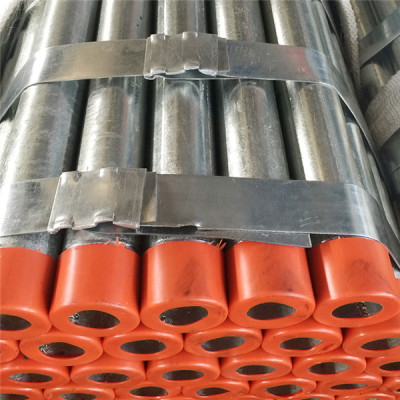 5 inch galvanized steel round pipe with threaded ends