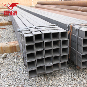 YOUFA fabrica 2x2 sección de acero tubo cuadrado precio espesor de pared