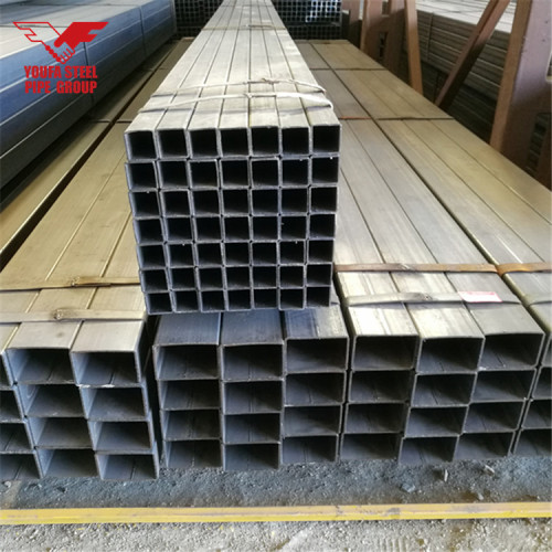 Galvanized square steel tube 100mm*100mm