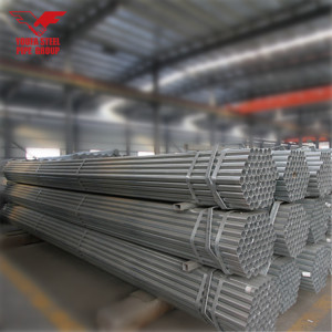 round steel gi pipe hot dipped galvanized steel pipe for greenhouse