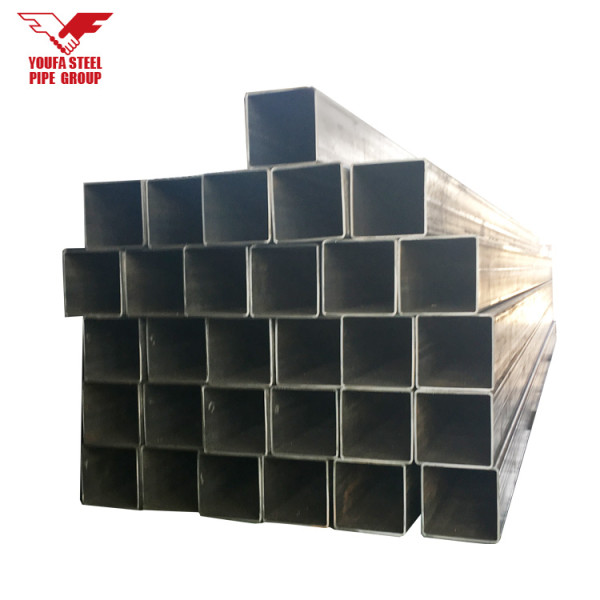 ملحومة ASTM A500 الأنابيب الفولاذية المربعة / المستطيلة MS أنابيب الصلب سعر موقع علي بابا