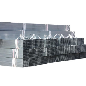 hot dipped Galvanized  Rectangular and  Square Steel Tube  RHS steel