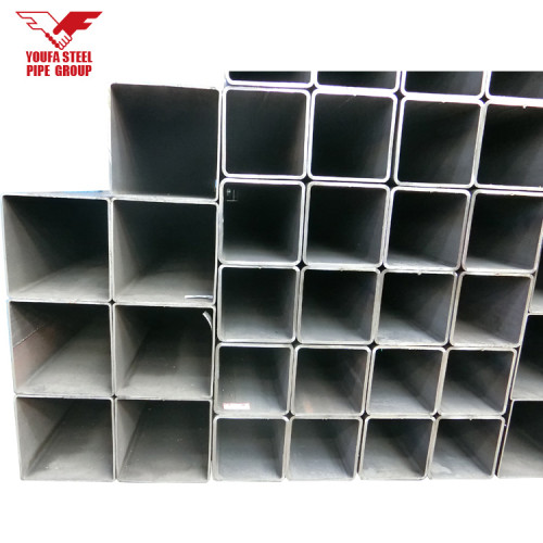 Tianjin fabrica astm a36 tamaños de tubos de acero rectangulares