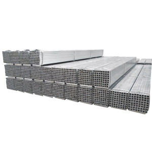 ASTM A500 GR.A/B/C STEEL GALVANIZED SQUARE PIPE