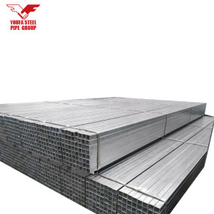 150x150 gi steel square pipe astm a500 hollow section
