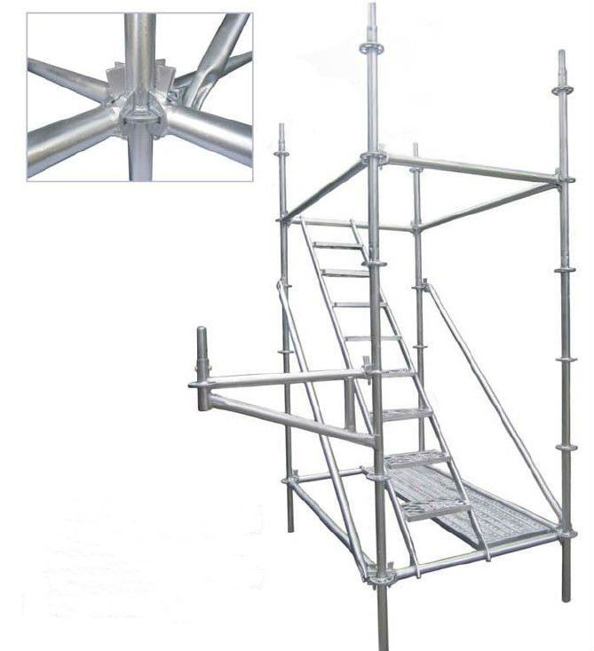 Ringlock Scaffolding is the latest wedge lock system which is easy assembly and time saving.