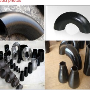 Carbon Steel Butt Welded Pipe Fitting 90 Degree Elbow