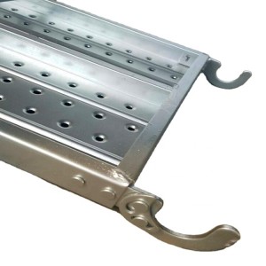 Hot Dipped Galvanized steel plank for kwikstage scaffold Walk Board Platform