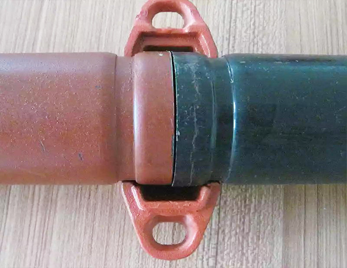 pipe end grooved connection