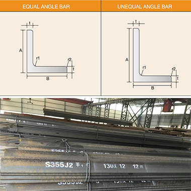 angle bar sizes