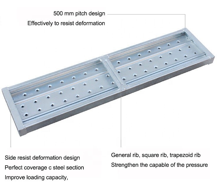galvanized steel plank advantage