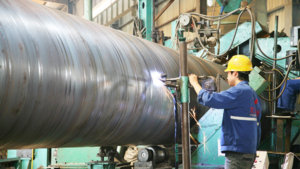 spiral steel pipe factory