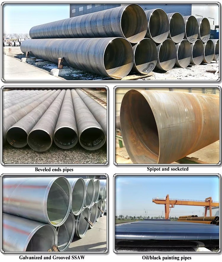 spiral welded pipes