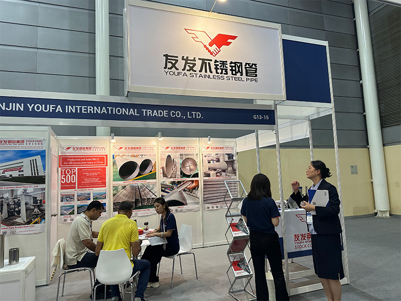 Youfa stainless pipe exhibition