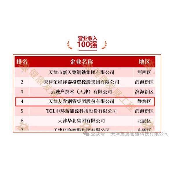 Youfa Top 100 Double List! The 13th Tianjin Private Economy Healthy Development Project List Released