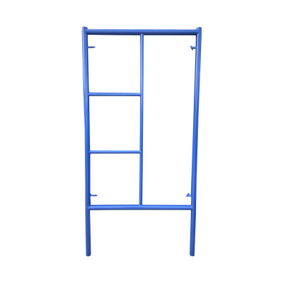 Blue Painted Mason Frame Scaffolding