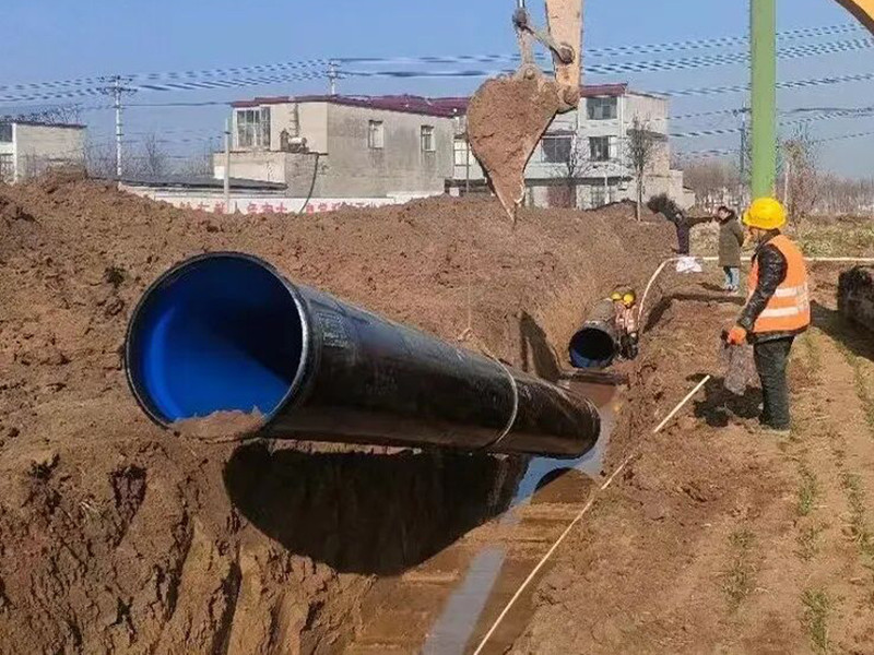 Spiral welded steel pipe