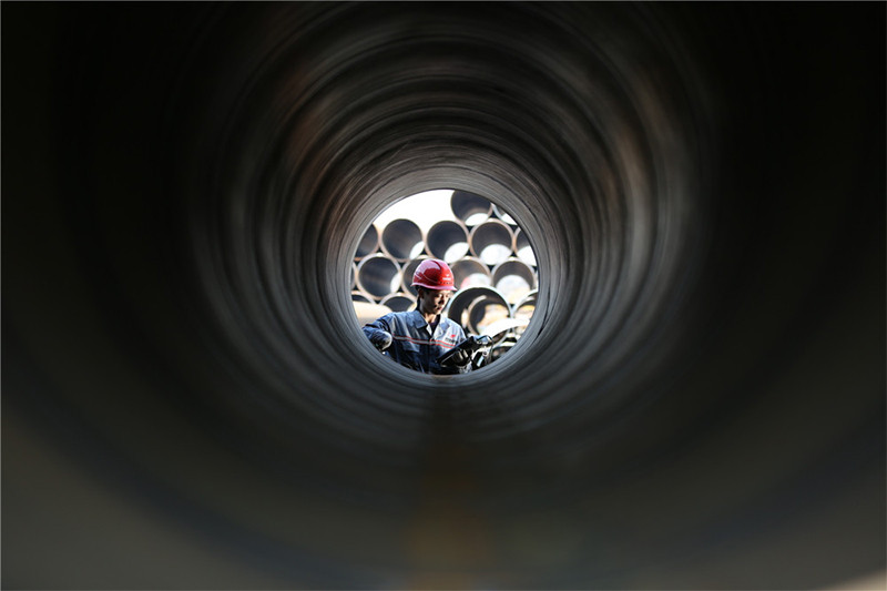 test saw steel pipe