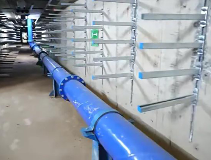 saw steel pipe project