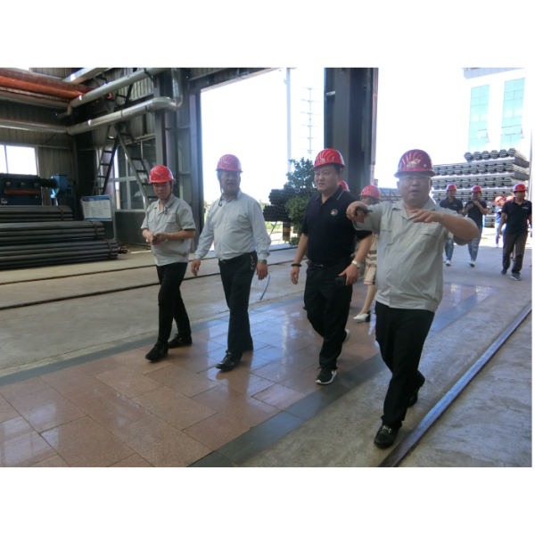 All staff of "YOUFA international trade co.,ltd "went to Shaanxi Youfa Factory to study and visit