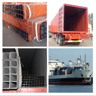 Q235 GR.B ms black rectangular and square steel pipe