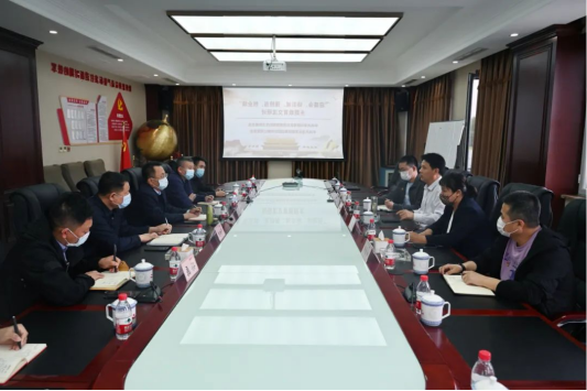 Jinghai 지구 비상 관리국은 교류 활동을 수행하기 위해 YOUFA 그룹을 방문했습니다.