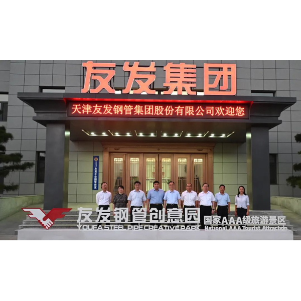 Liu Guiping, Standing Committee member of Tianjin Municipal Committee and Executive Vice Mayor, visited Youfa Group for investigation