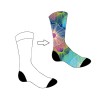 360 sublimated photo custom socks print china Sock OEM manufacturer Want （xiamen）industrial Co,. Ltd