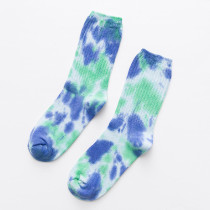 Tie Dye Socks Casual Couple Socks china Sock OEM manufacturer Want （xiamen）industrial Co,. Ltd