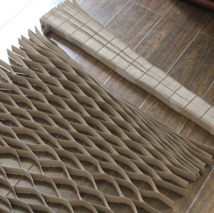 8-60 mm thick paper honeycomb core for packing
