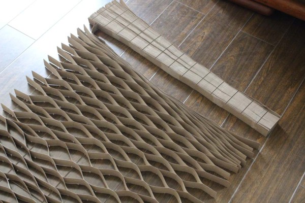 8-60 mm thick paper honeycomb core for packing