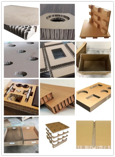 Heavy duty packaging Honey comb core paper cardboard sandwich panels