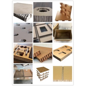 Heavy duty packaging Honey comb core paper cardboard sandwich panels