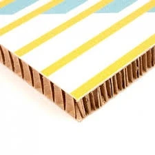 White corrugated paper honeycomb cardboard panel only 5mm thickness for printing and advertising