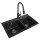 Astracast cascade granite volcano black kitchen sink