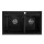Astracast cascade granite volcano black kitchen sink
