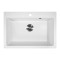 Valea undermount granite composite 32 in. super single bowl kitchen sink in
