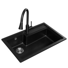 What kind of material is good for the kitchen sink? Of course, the best granite sink