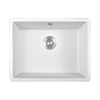 Single-slot heat-resistant quartz heating kitchen sink custom