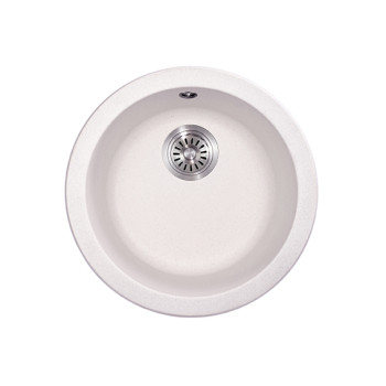 New Style Quartzite Kitchen Sink Roundness Quartz Stone single Kitchen Sink