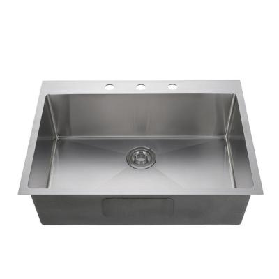 High quality modern portable sink industrial rectangular single slot stainless steel sink