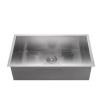 Hotel handmade single bowl stainless steel sink